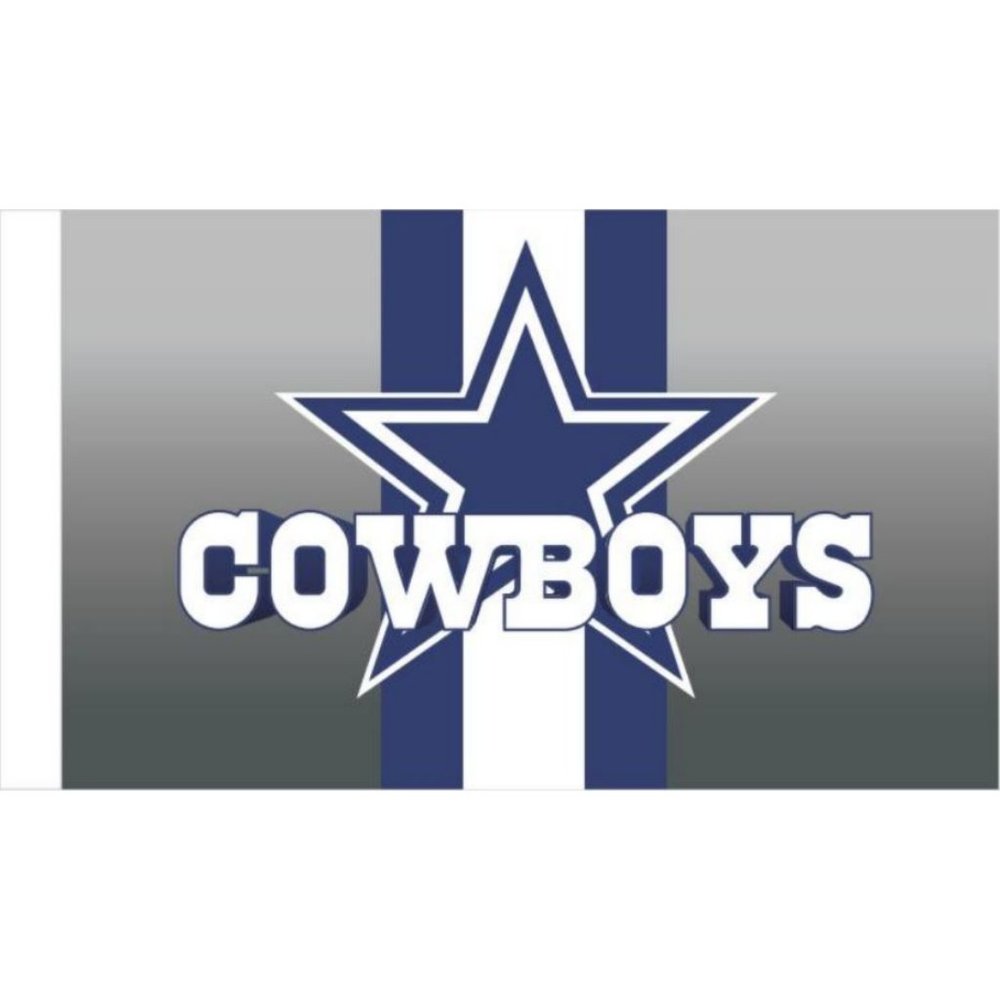 Dallas Cowboys Flag Banner New‎ 3x5 Feet Horizontal